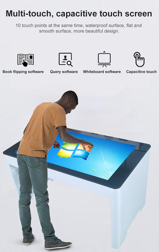 32 Koffietafel van het duim de Binnen Interactieve Slimme Touche screen voor Vermaak Industriële PC